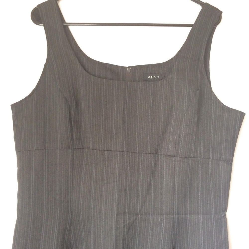 APNY pinstripe shift dress